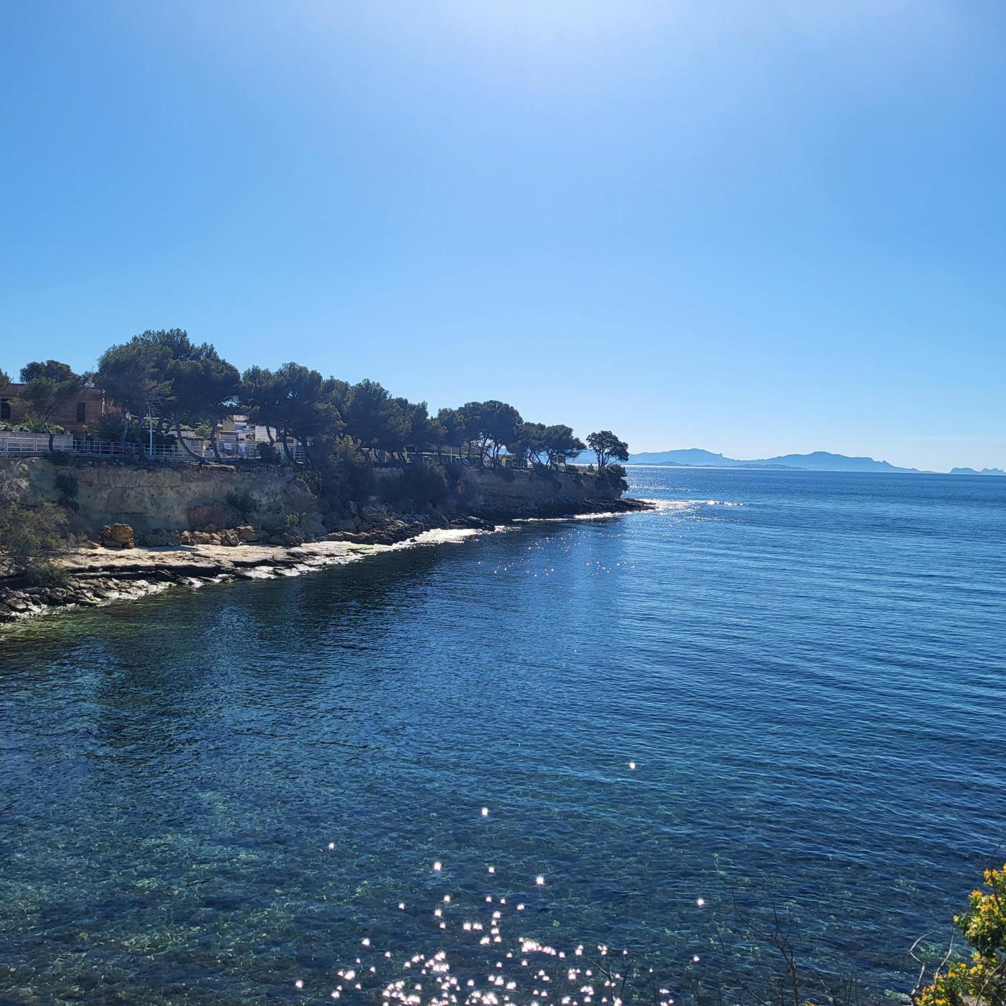 Apartament A 50M Du Port De Carry-Cote Bleue Zewnętrze zdjęcie